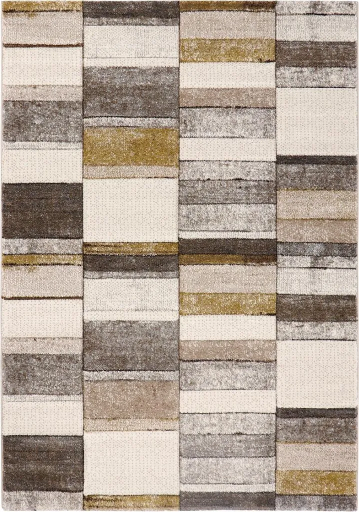 Tapis Diamond Robuste 80x150 cm - Texture Douce et Finition Durable