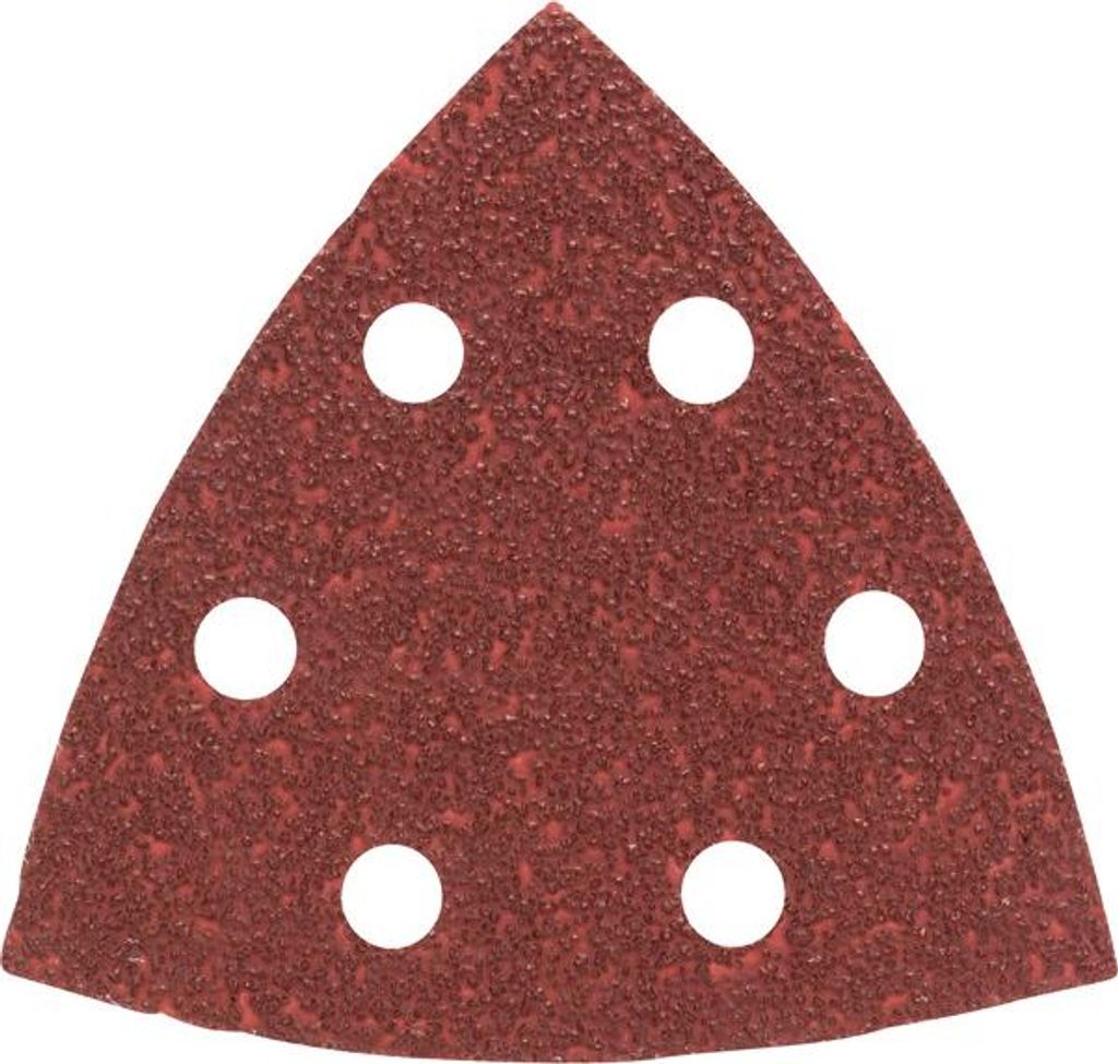 Schleifblatt-Set für Deltaschleifer, 93 mm, 40, 6 Löcher, Produktbild 