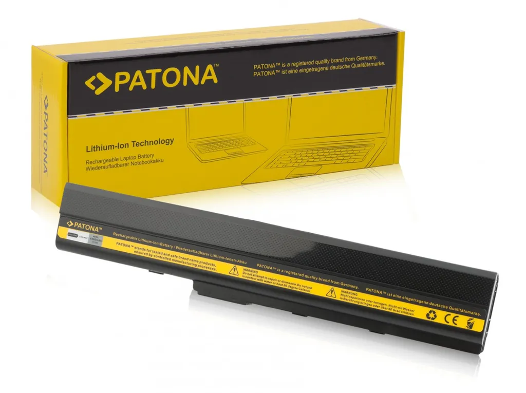 Batterie A32-K52 compatible Asus A52F A52J A52JB - Haute Capacité 4400mAh