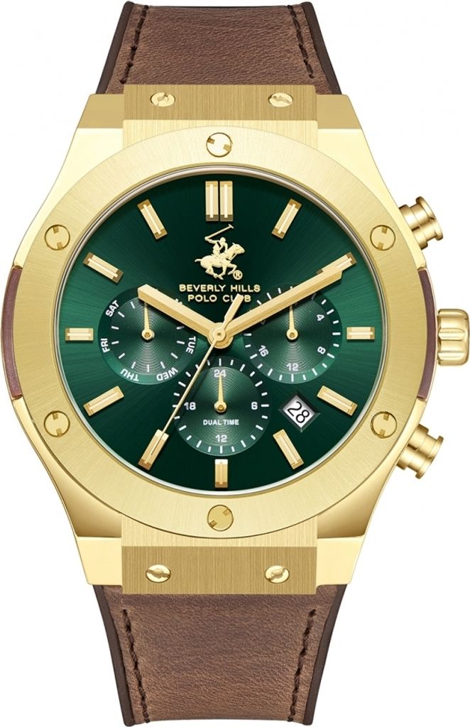 Herrenuhr BEVERLY HILLS BP3690X.172 in Grün Fashion als Produktbild 