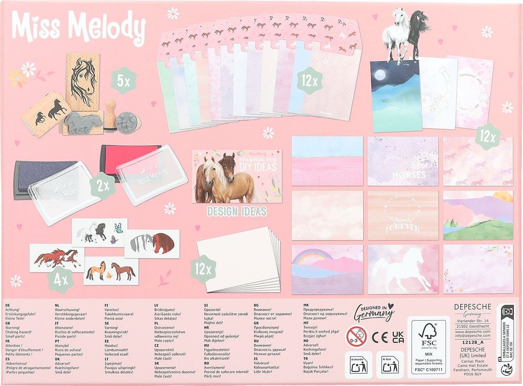 depesche vertrie MISS MELODY STAMPING Produktbild 