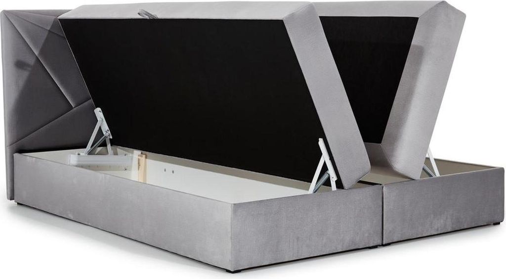 Doppelbett Bett mit Bettkasten Boxspringbett Ehebett Betten Polsterbett 180cm