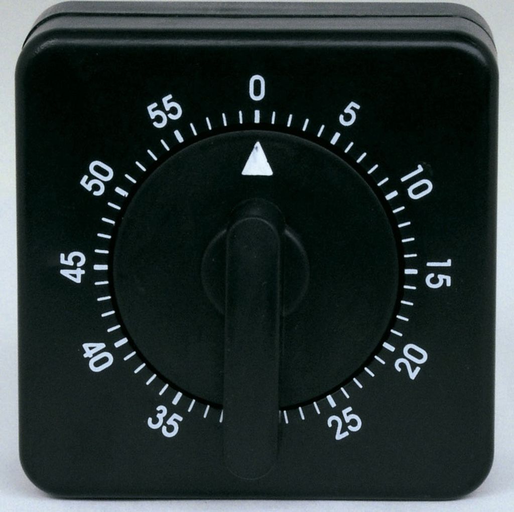 Efalock Kurzzeitwecker schwarz Produktbild 