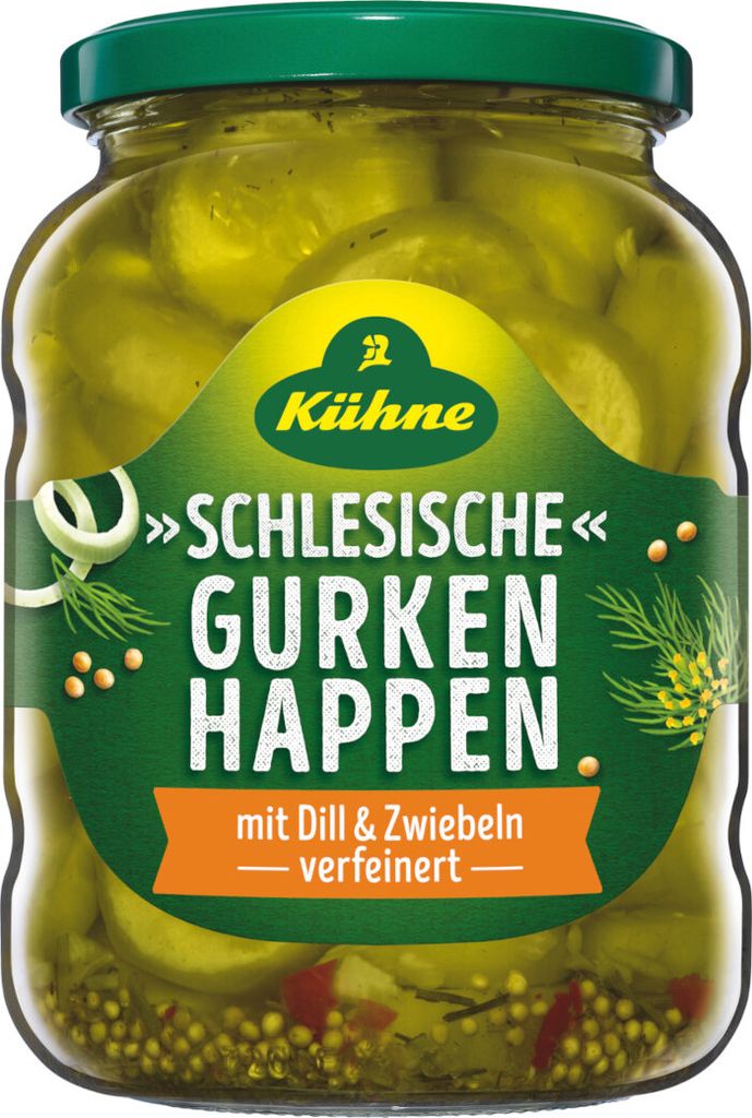 Kühne Śląskie kąski ogórkowe, po domowemu, pikantne 720 ml Zdjęcie produktu 