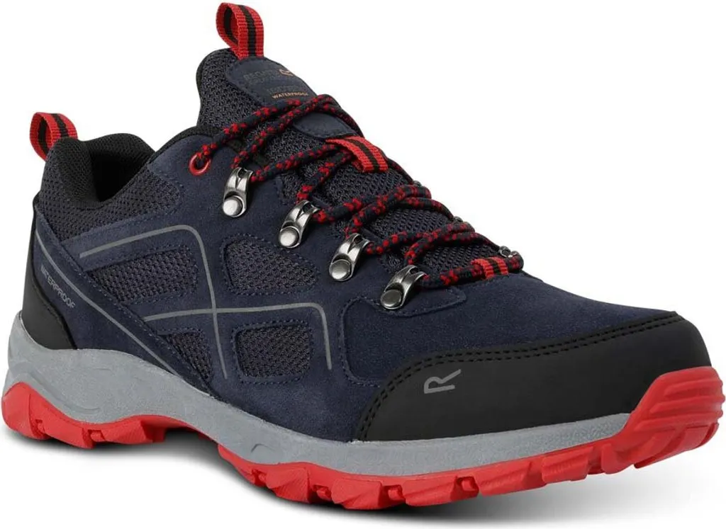 Chaussures de marche Regatta Vendeavor en daim bleu pour homme pointure 42