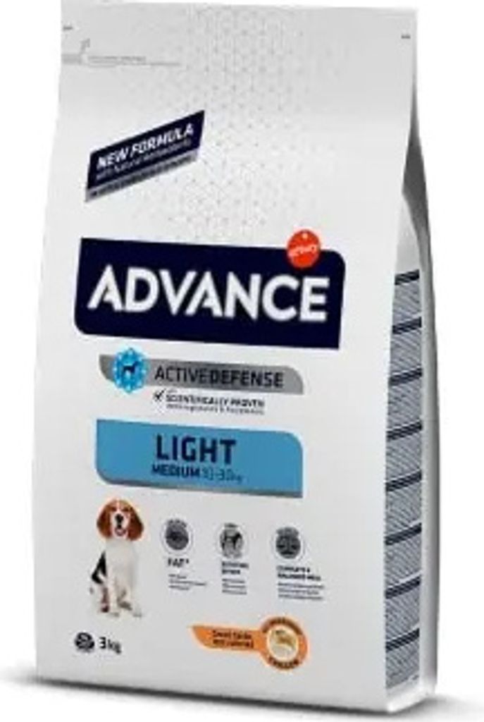 Advance Canine Adult Light Medium Chicken 3Kg P (Ndr)