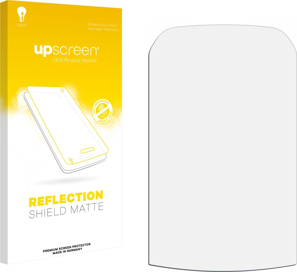 upscreen Schutzfolie für ROCKBROS Bike Computer 2.9" Displayschutz Displayschutzfolie Folie Matt Entspiegelungsfolie