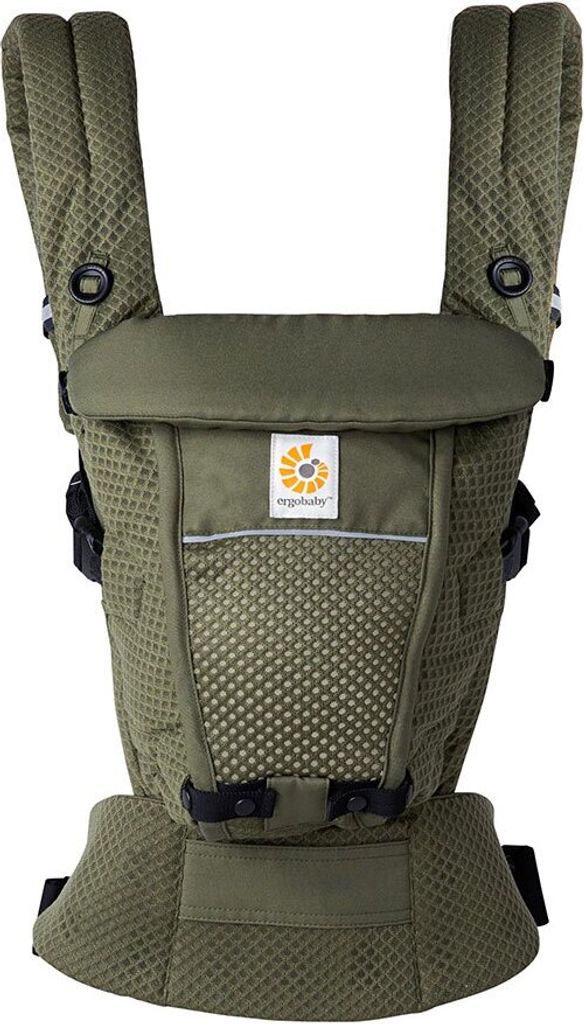 Ergobaby Adapt Soft Flex Mesh Babytrage Grün  Grün One Size Produktbild 4