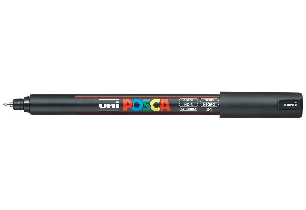 POSCA Marker UNI PC-1MR schwarz Zdjęcie produktu 