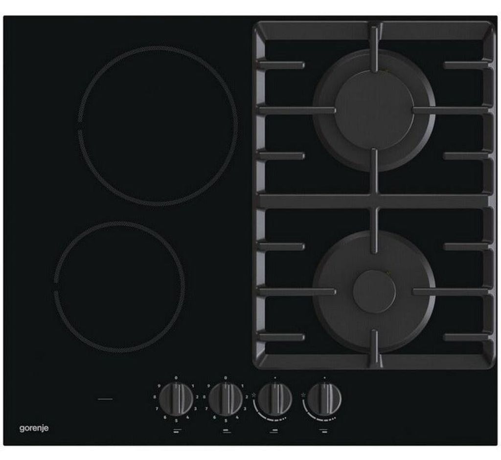 Gorenje GCE691BSC Black Vstavaný 60 cm kombinovaný sporák Obrázok produktu 