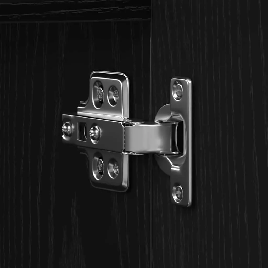 Porta TV Moderno 180 cm Rovere Nero Maison Exclusive | Arredo Luxury - 9
