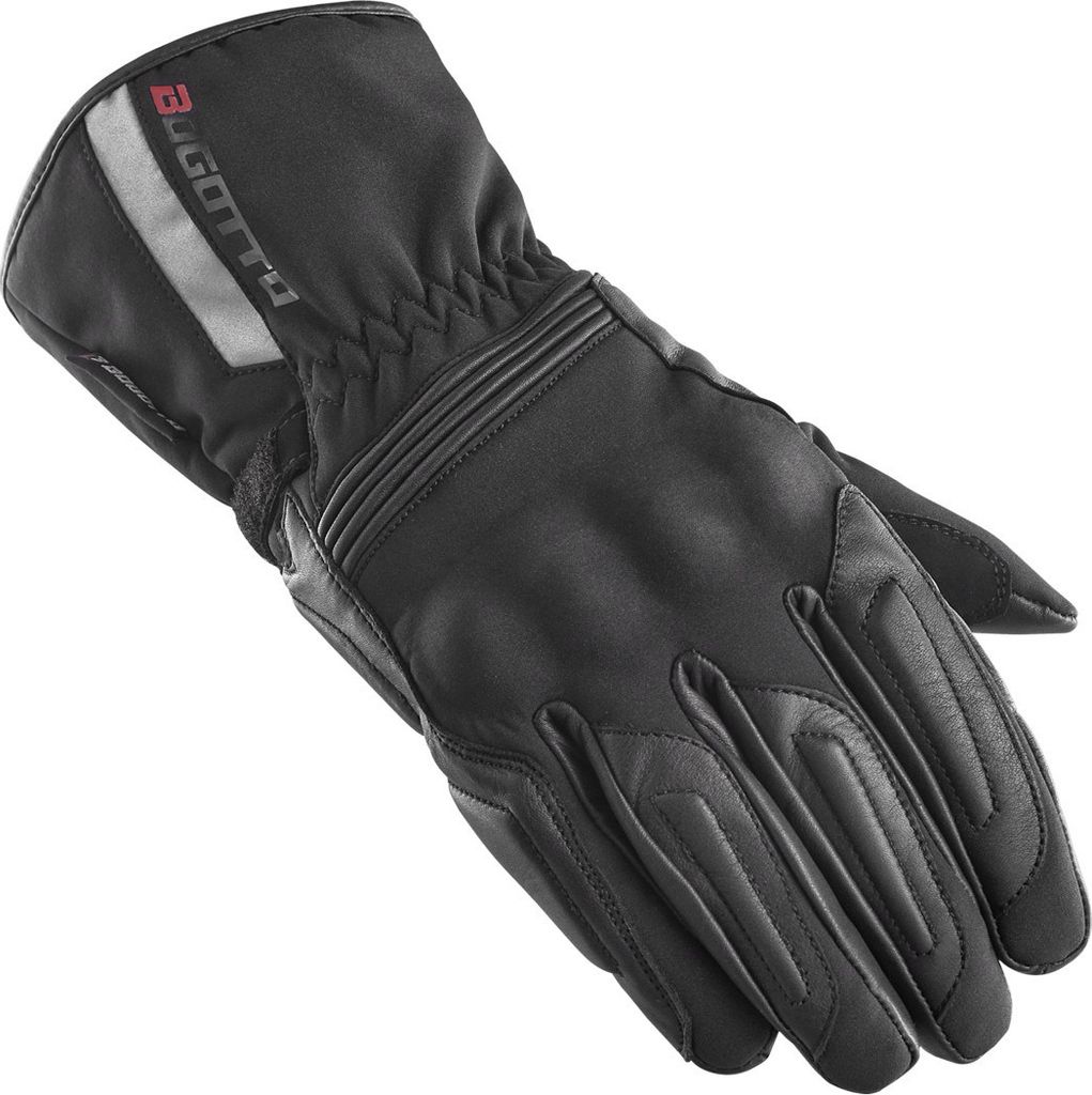 Bogotto Ascari wasserdichte Motorradhandschuhe, schwarz, S
