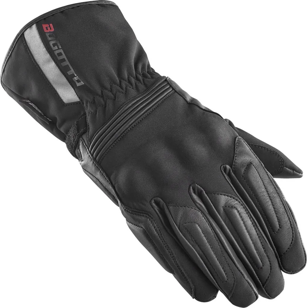 Gants de moto étanches Bogotto Ascari noirs en taille 3XL pour motard