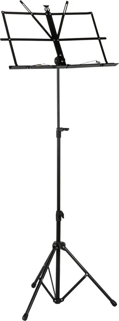 Pupitre de Musique Robuste Hauteur Réglable - Pied Stable en Acier