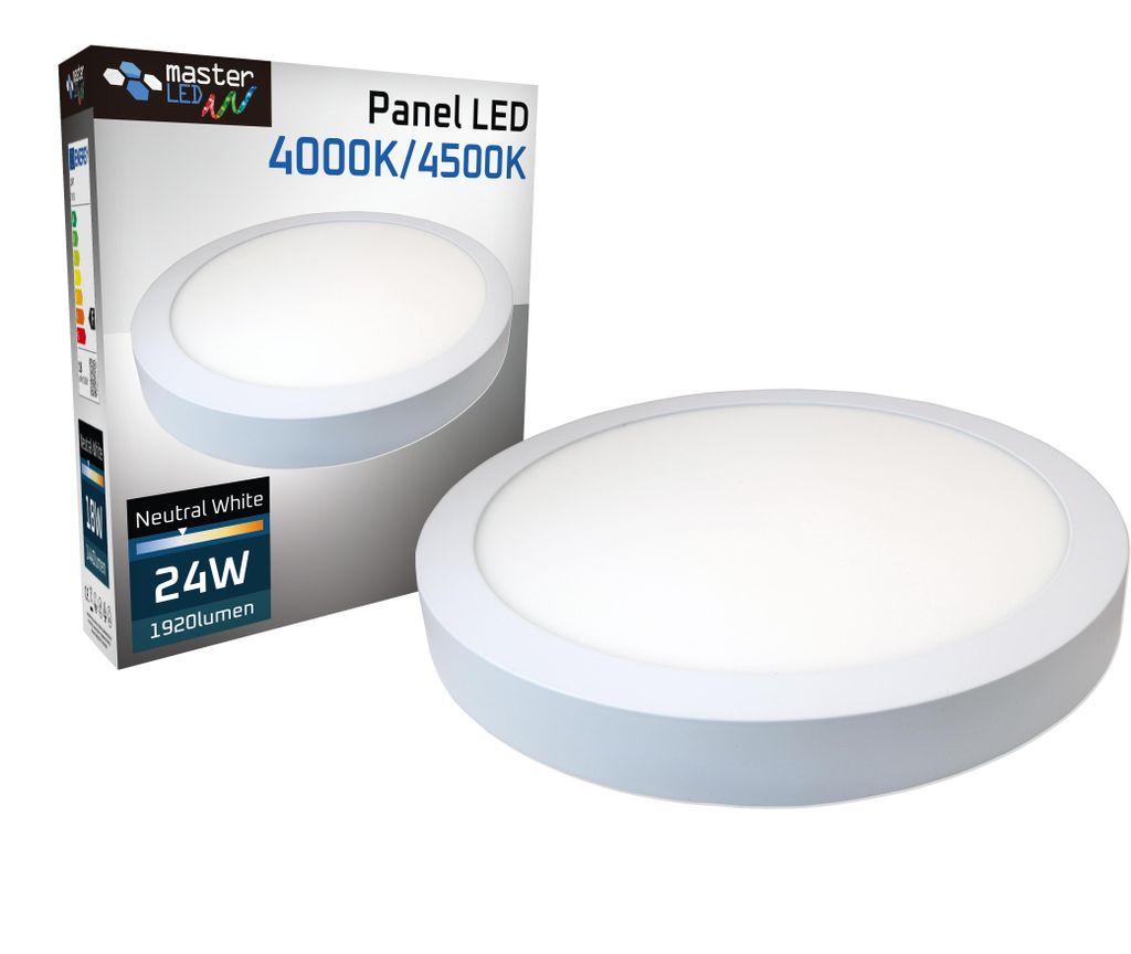 LED stropné svietidlo MasterLED Proma, 24 W, okrúhle, Obrázok produktu 