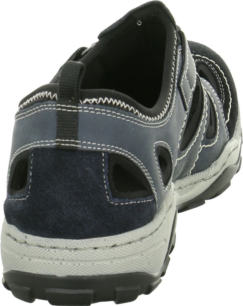 Rieker Herren Klett Halbschuh durchbrochen dunkelblau 44 Produktbild 25