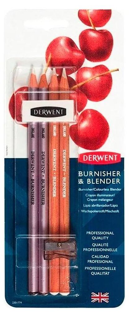Derwent -kiillotus- ja häivytyskynäpakkaus