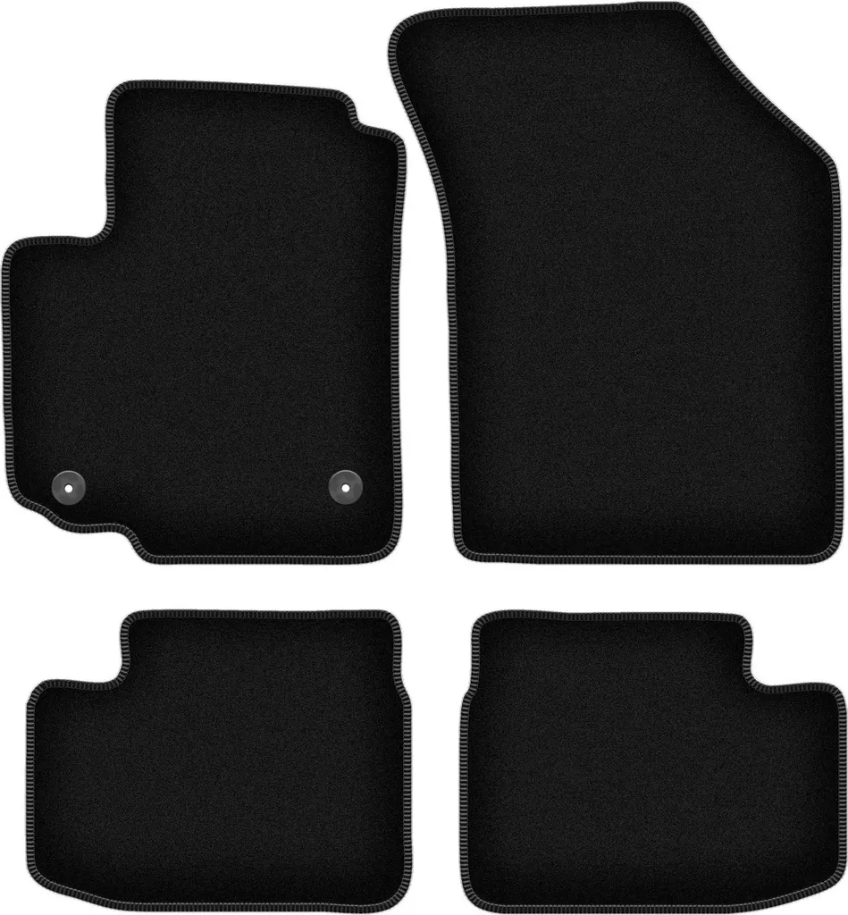 MTM Tappetini Auto Su Misura In Velluto Per Fiat Sedici (2006-2014) - Set 4 Pezzi Con Battitacco In Gomma - Made In Italy - 4