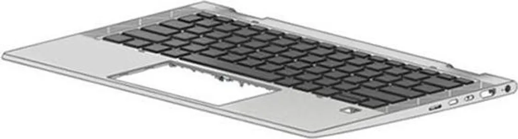 Topcase HP SPS-Topcover avec Clavier CP International - Pièce Originale