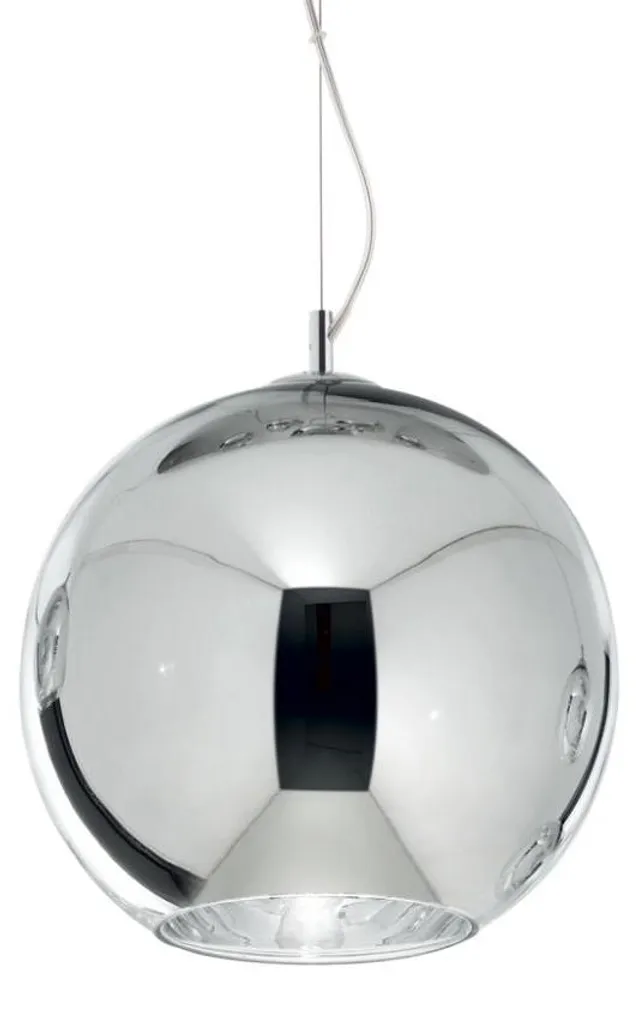 Suspension Nemo D40 Chrome pour Table à Manger et Cuisine Moderne E27
