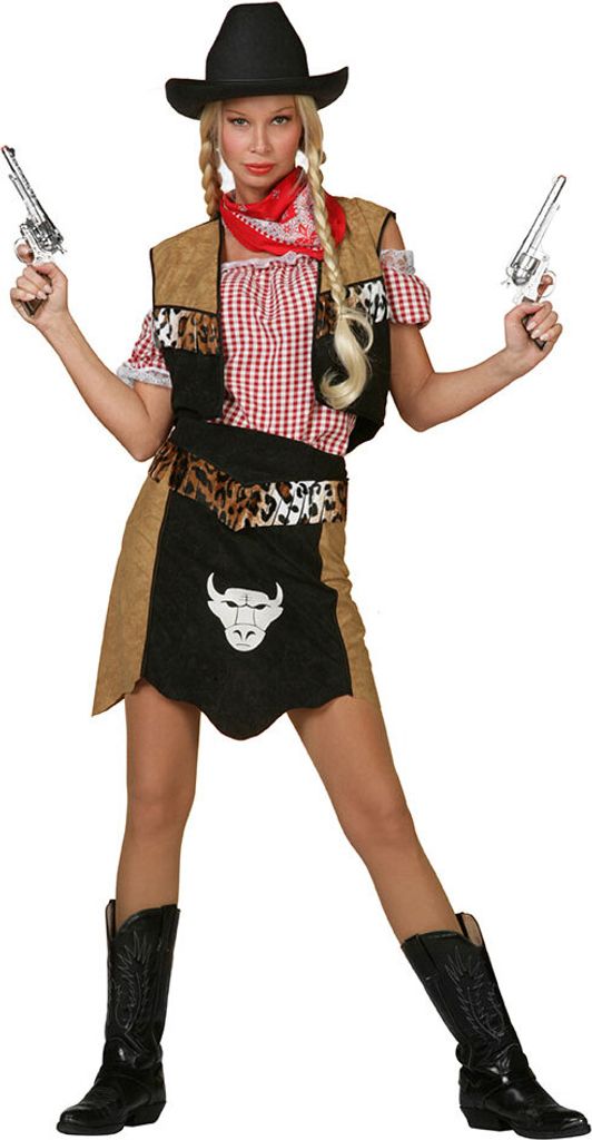 Kostüm Cowgirl Buffalo Western Größe: 44