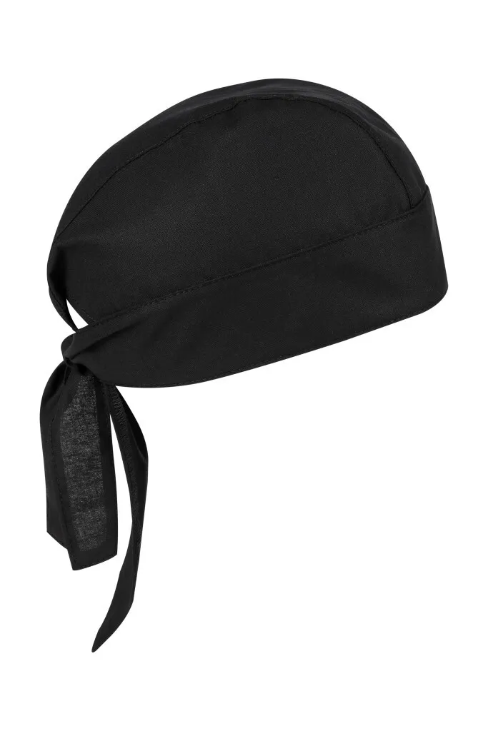Karlowsky KM 25 Bandana Alex | Look Chef Moderno e Urban Style Nero - 5