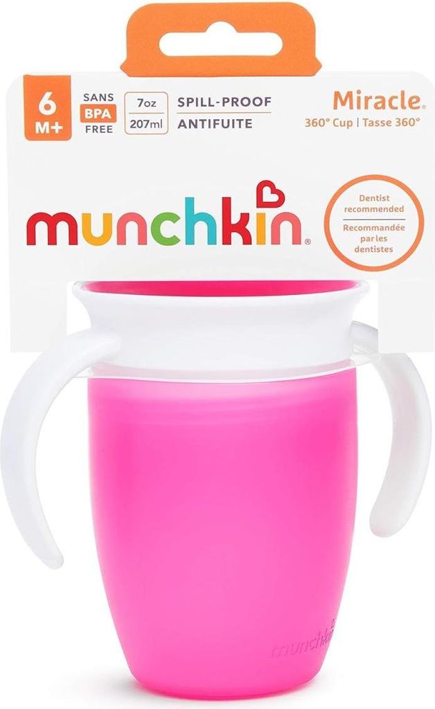 Munchkin Miracle 360°, Ausgusslose Tasse, 6 Monat( e), Produktbild 