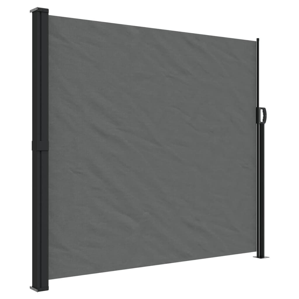 vidaXL Marquise latérale extensible Anthracite 180x600 cm Image du produit 