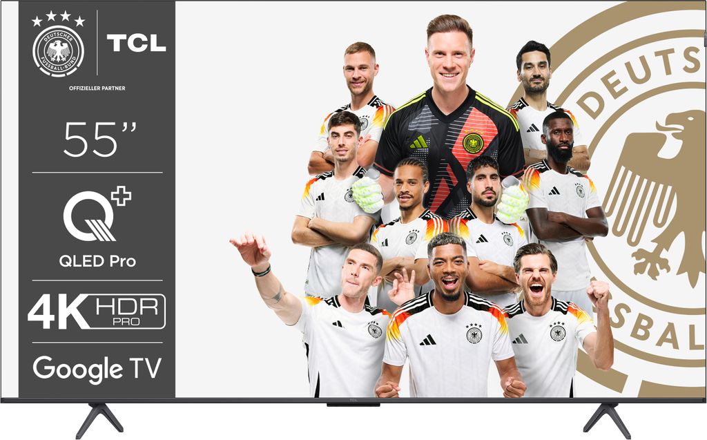 TCL T7B 55T7B TV 55" 4K Ultra HD Smart Wi-Fi Black Titanium 600 - 139,7 cm - 55"