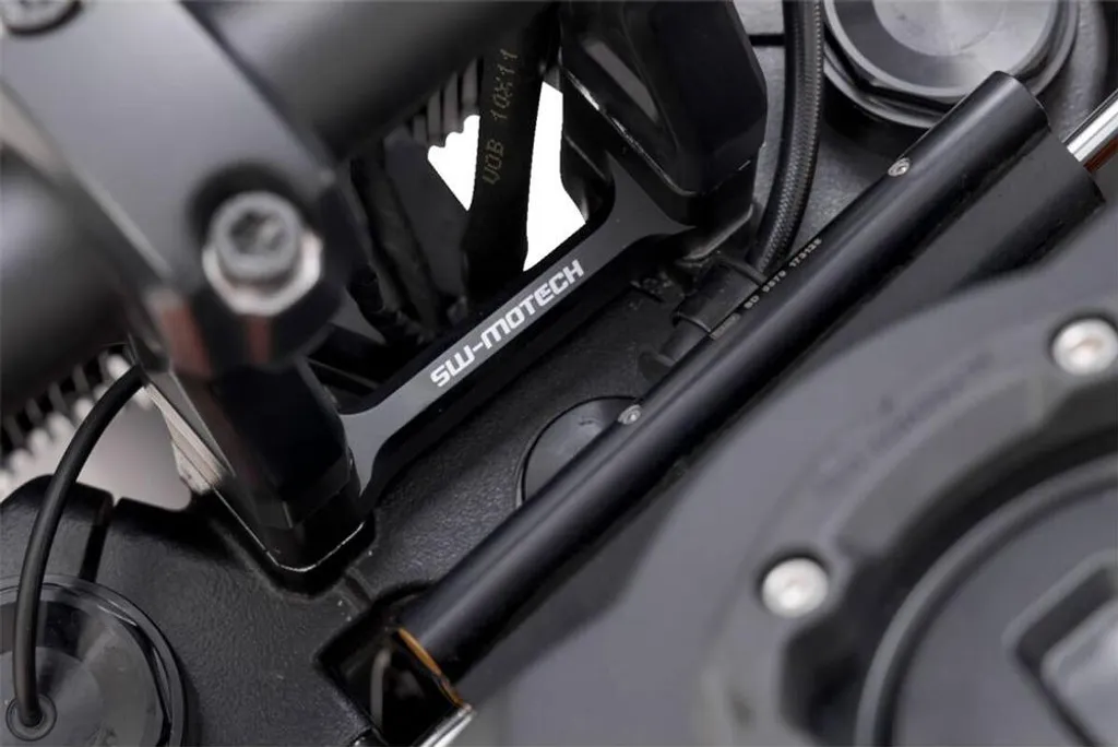 Réhausse de guidon 50mm en aluminium noir pour Harley Pan America 1250 21