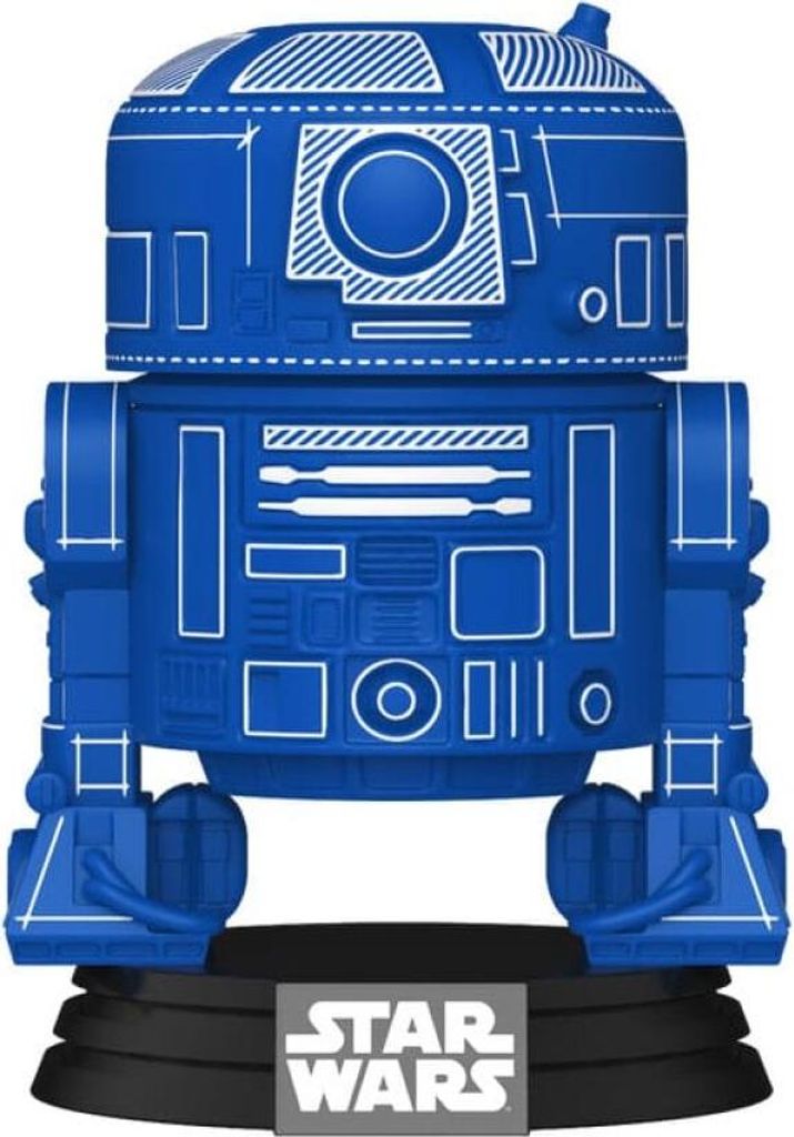 Funko Pop! Star Wars - R2-D2 (Blueprint) #798 Produktbild 