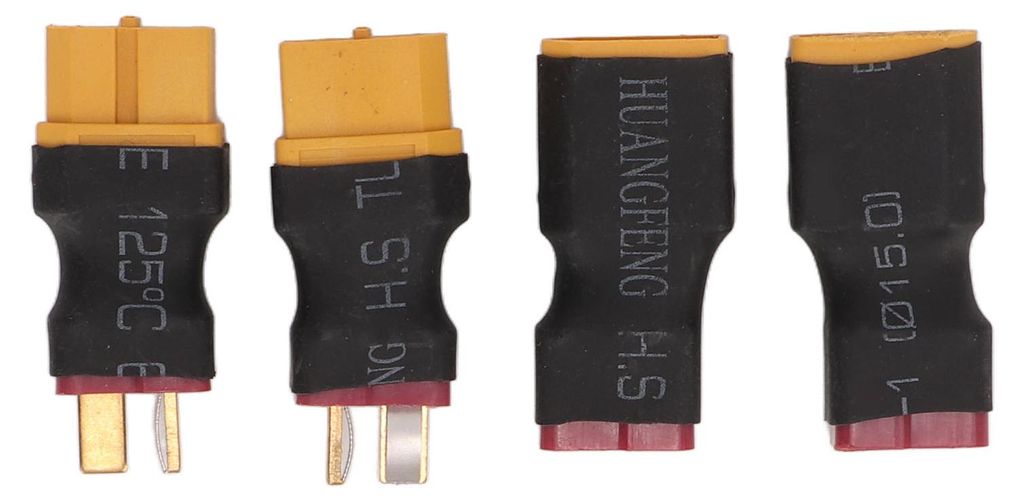 4PCS XT60 Weiblich Männlich zu T Starke Verbindung Kunststoff RC Batterie Anschlüsse für Auto Flugzeug Modell Allgemeine