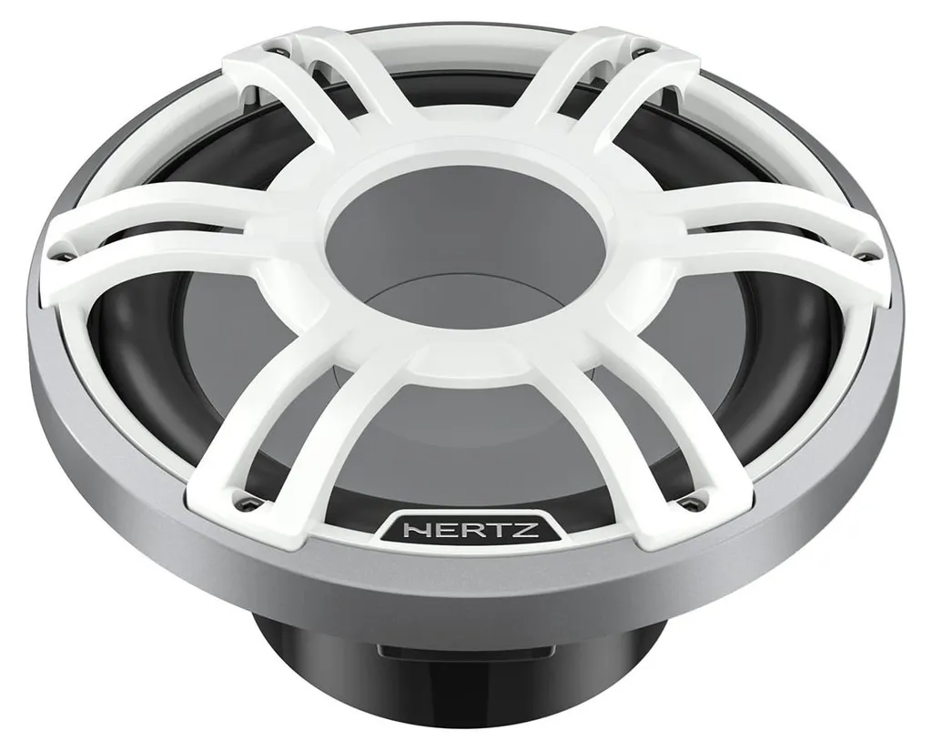 Subwoofer de Bateau 25cm Hertz HMS 10 S2-LD-SW.1 Passif 2 Ohms Blanc