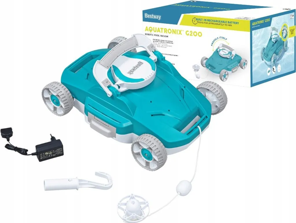 Bestway 58765 AquaTronix G200 robot piscine sans fil haute autonomie