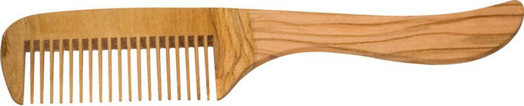 Redecker Stielkamm Griffkamm Holzkamm Kamm Olivenholz 21 cm