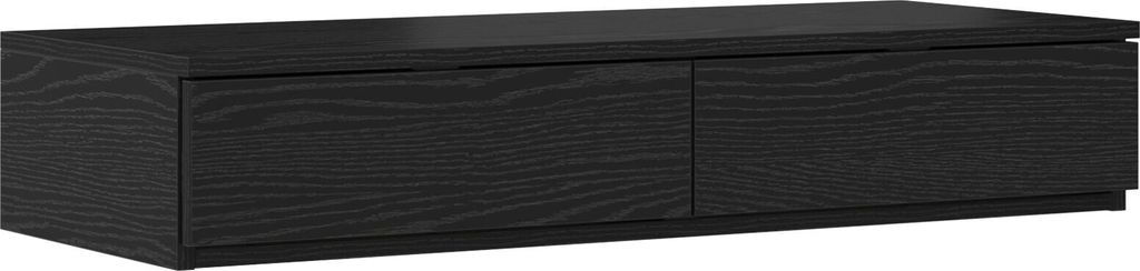 Möbel Bett-Schubladen Schwarz 75x36,5x16,5 cm Holzwerkstoff - Nachttische & -schränke 866964