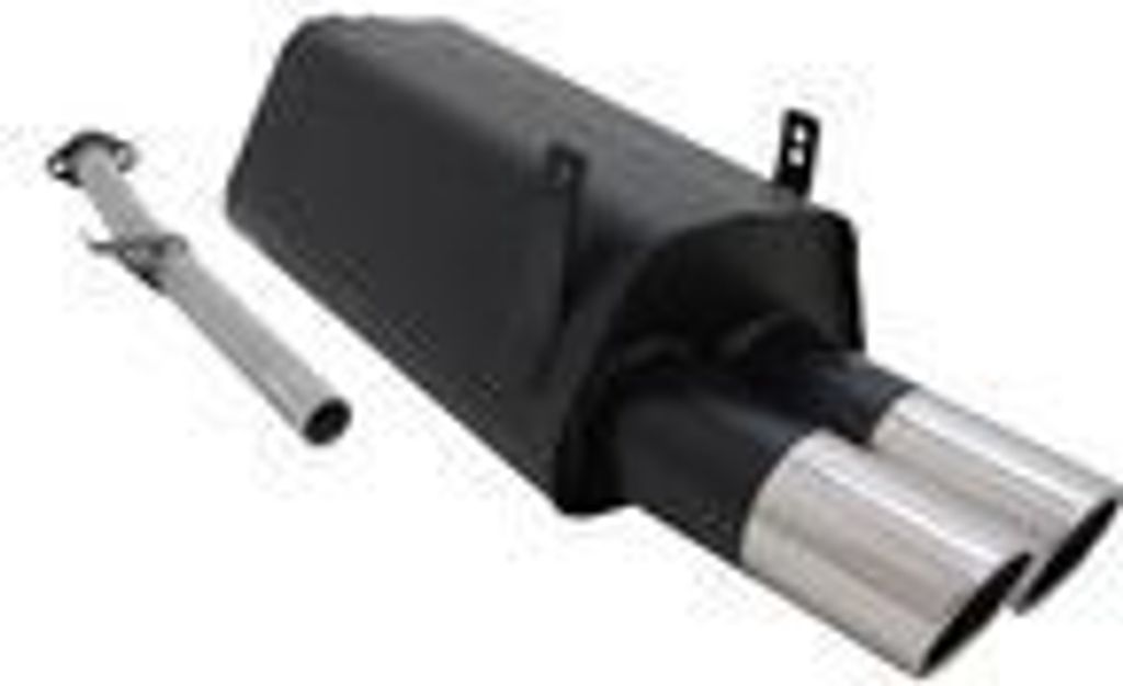 Novus Sportendschalldämpfer für BMW E36 Touring (3/B) 2 x 90mm SR-Design