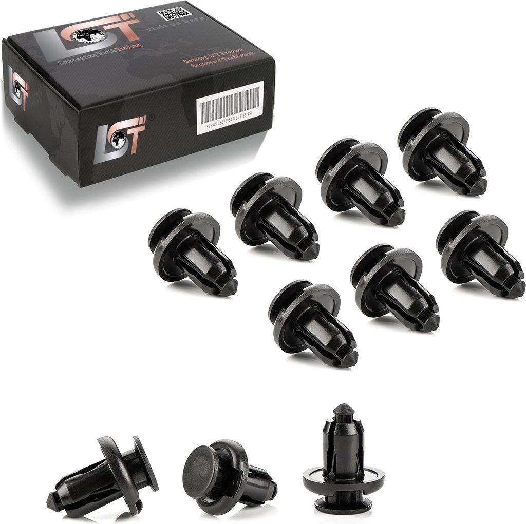 10x Kühlergrill Befestigung Clips für Honda Accord Odyssey CR-V Pilot