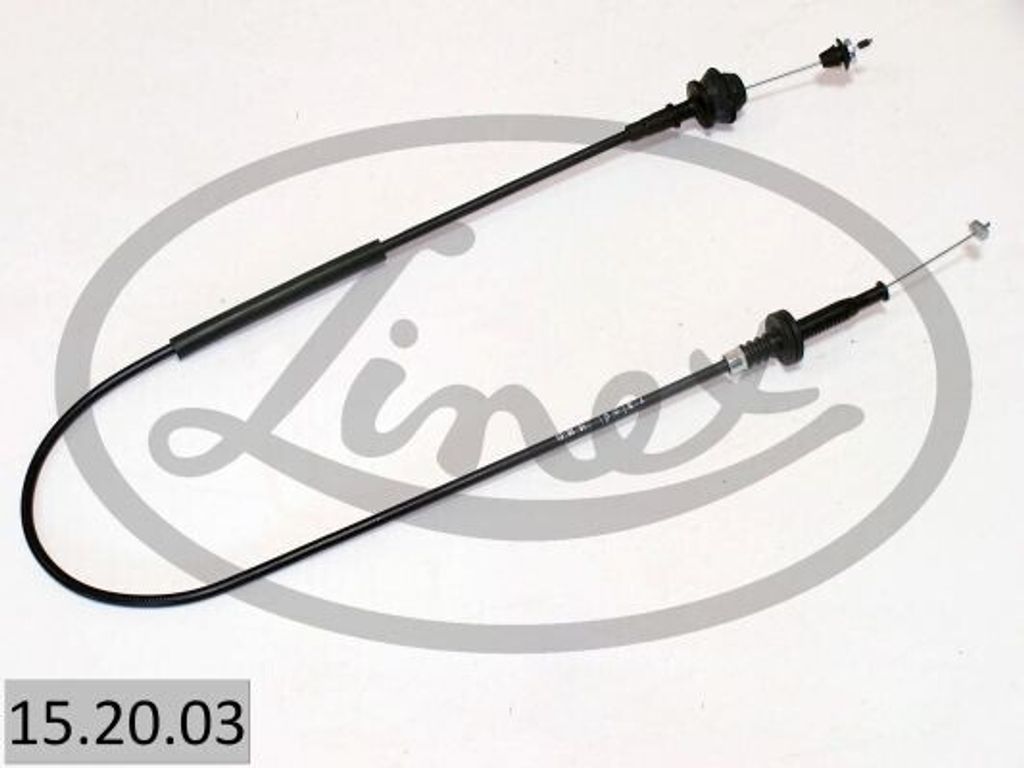 LINEX Gaszug Bowdenzug 15.20.03 für FORD FIESTA III (GFJ) 955mm