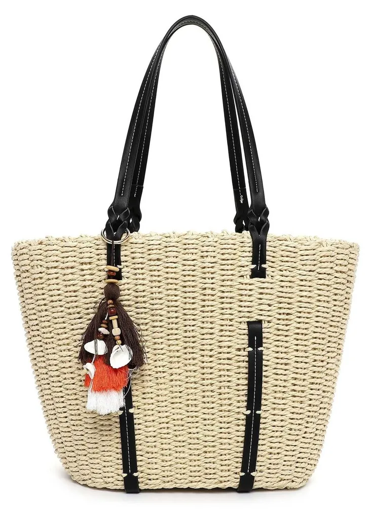 Sac SURI FREY Nandy Cityshopper beige sable en matière souple premium
