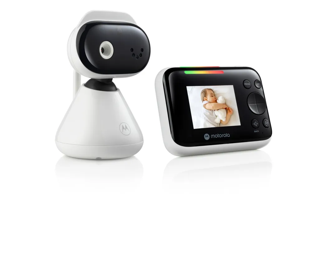 Motorola Nursery PIP1200 Babyphone Vidéo Caméra Écran 2.8 Pouces Blanc
