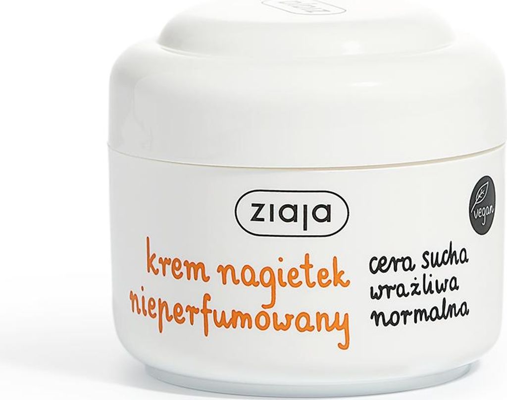 $ Ziaja, Crème pour le visage au Calendula sans parfum, Image du produit 