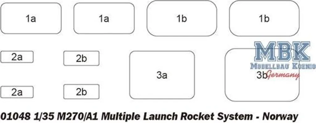 Trumpeter 01048 M270/A1 Multiple Launch Rocket System Kit Maquette 1:35