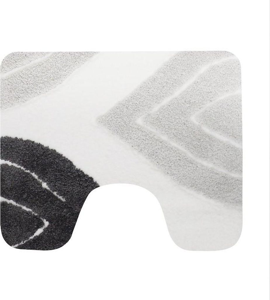 Dutch House Paris WC-Vorleger 60 x 50 cm grau