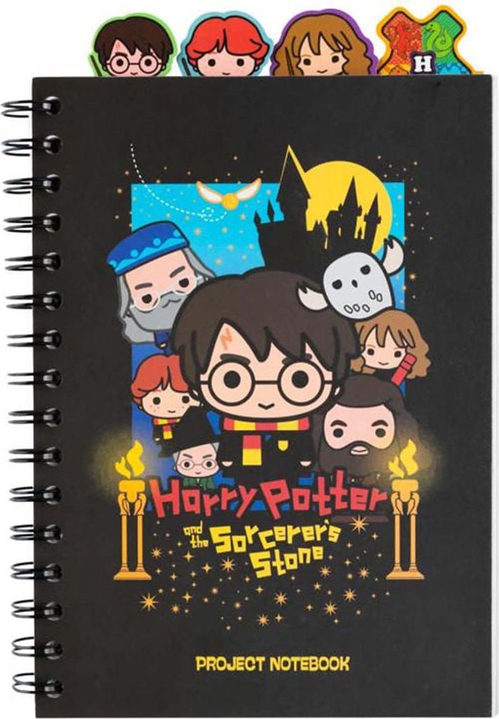 Erik Editores Harry Potter Project Notizbuch Mehrfarbig Mehrfarbig One Size