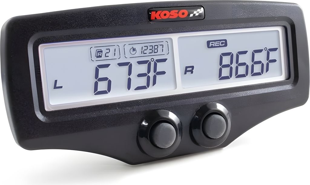 Koso Abgastemperatur-Datenlogger Dual EGT-02 EVO Produktbild 