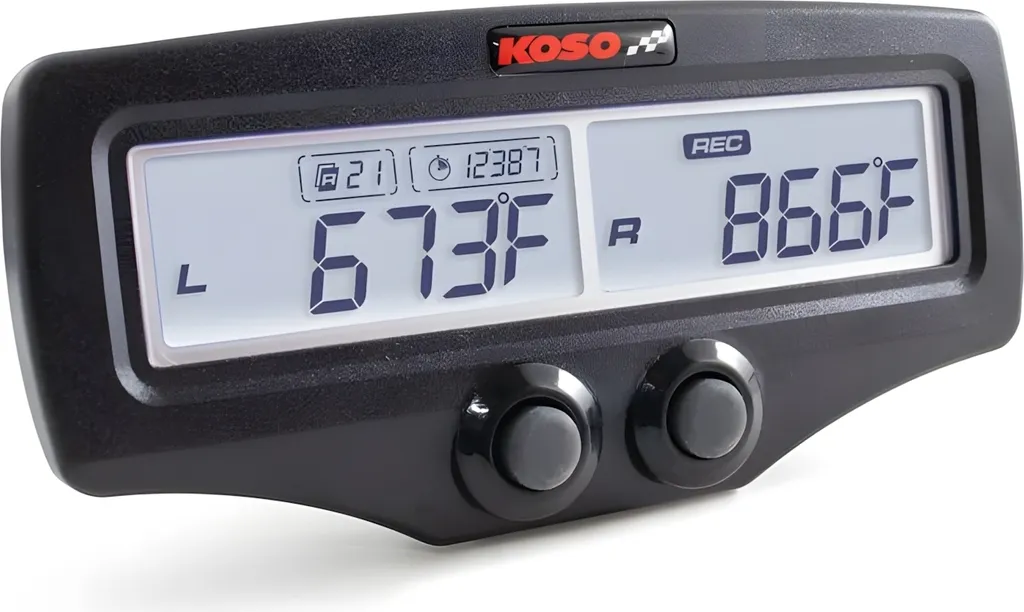 Enregistreur Koso EGT-02 EVO avec alertes de température programmables