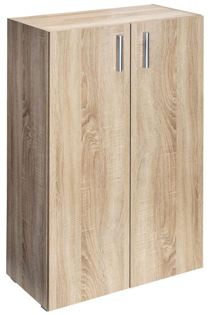 CASARIA® Kommode mit 2 Türen 115,5x60x30cm Holz Modern Produktbild 