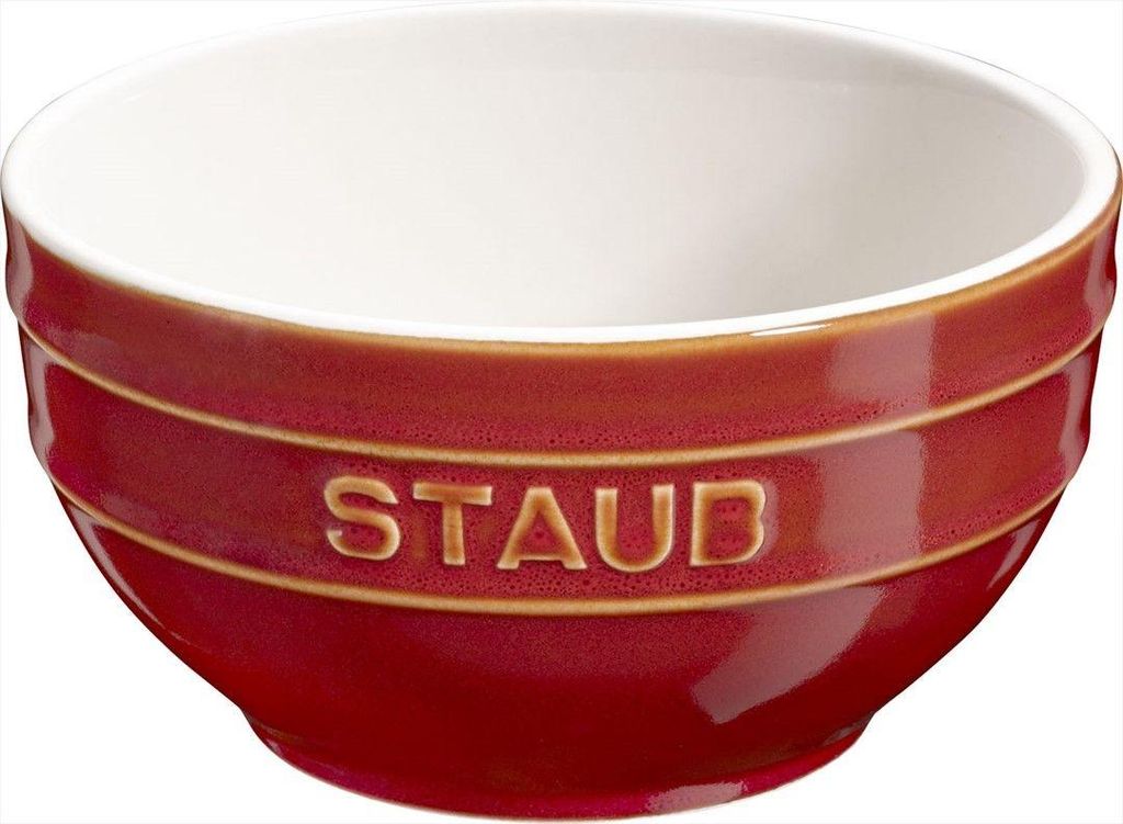 Staub Ceramic Schale Geschenkkarton 12 x 6 x 12 cm, Ø 12 cm rund Kupferrot
