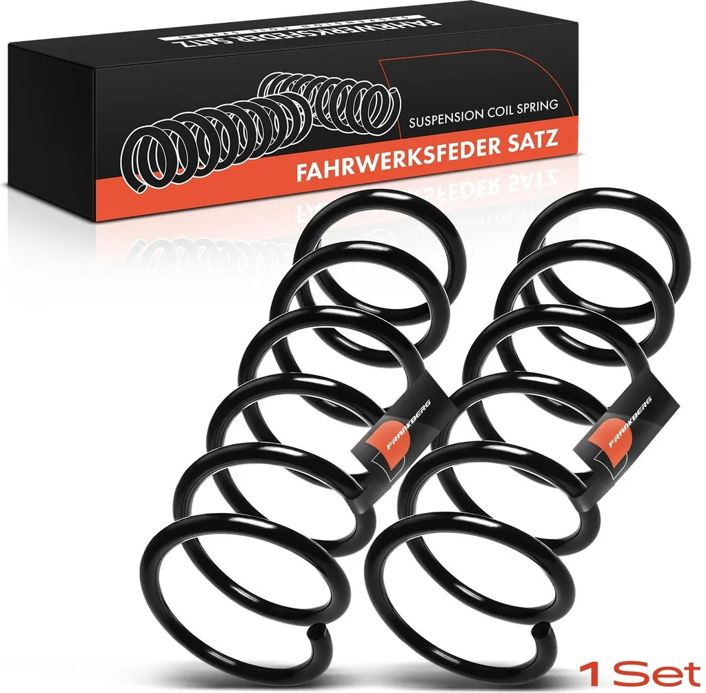 2 Ressorts de Suspension Frankberg Essieu Arrière pour BMW 6er E63 4.4L